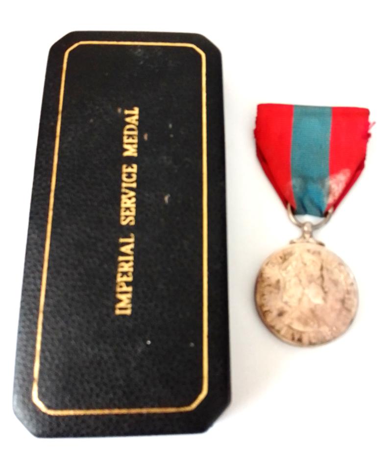 Boxed ER11 Imperial Service Medal