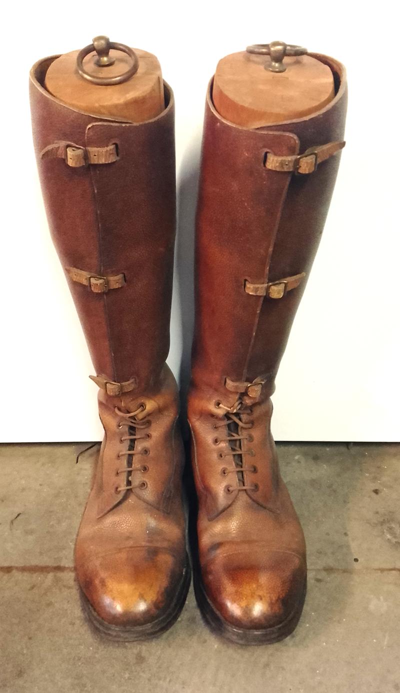 Pair of WW1 Period British Officers Boots