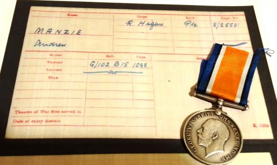 WW1 War Medal to 