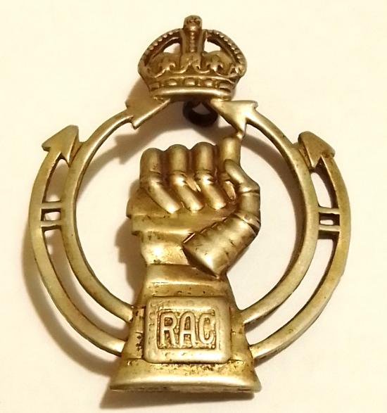 WW2 Period Royal Armoured Corp Cap Badge