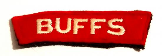 BUFFS Cloth Shoulder Title