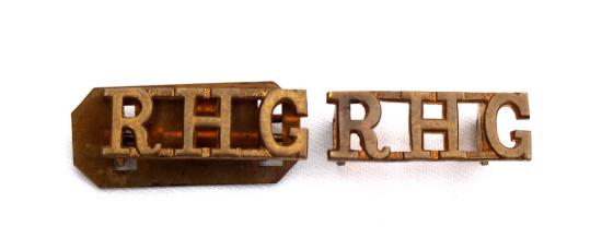 RHG Shoulder Titles