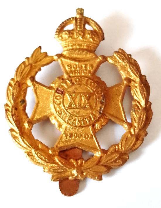 19th County of London St Pancras Cap Badge