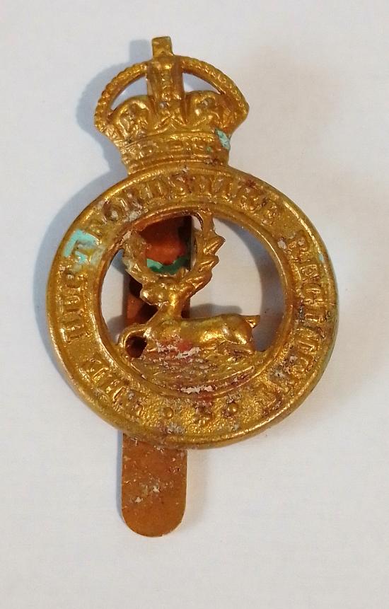 Hertfordshire Regiment Cap Badge