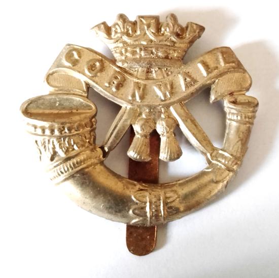 WW2 Duke of Cornwall Light Infantry Cap Badge