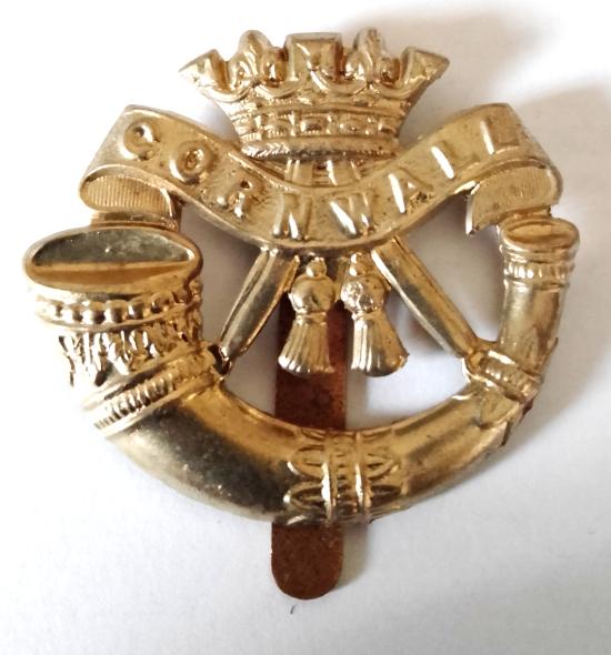 WW2 Duke of Cornwall Light Infantry Cap Badge