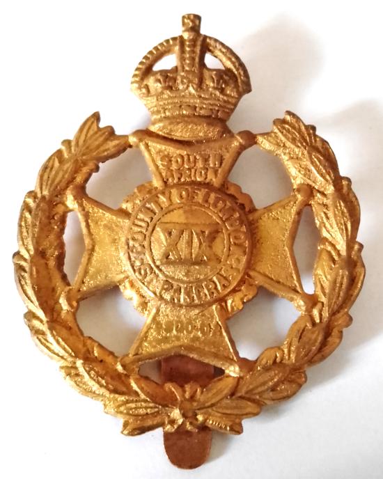 19th County of London St Pancras Cap Badge