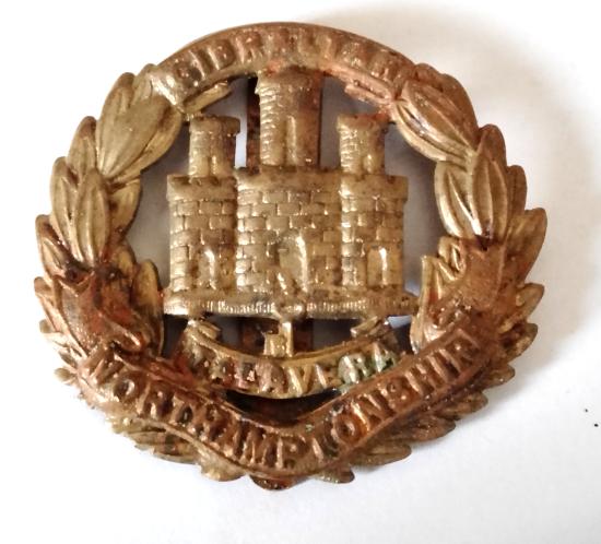 WW2 Northamptonshire Cap Badge