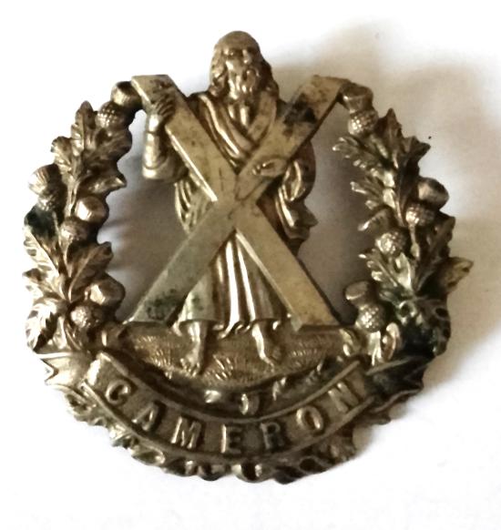 Cameron Highlanders Cap Badge