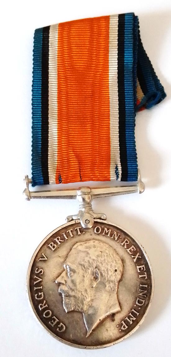 WW1 War Medal to the Kings Own Scottish Borders