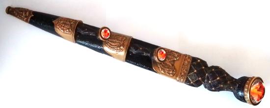 Edwardian/ Victorian Black Watch Officers Regimental Dirk by Kirkwood