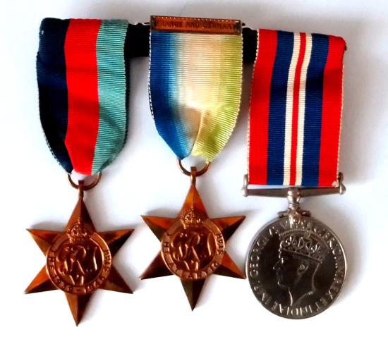 WW2 Naval Medal Grouping including the scarce 