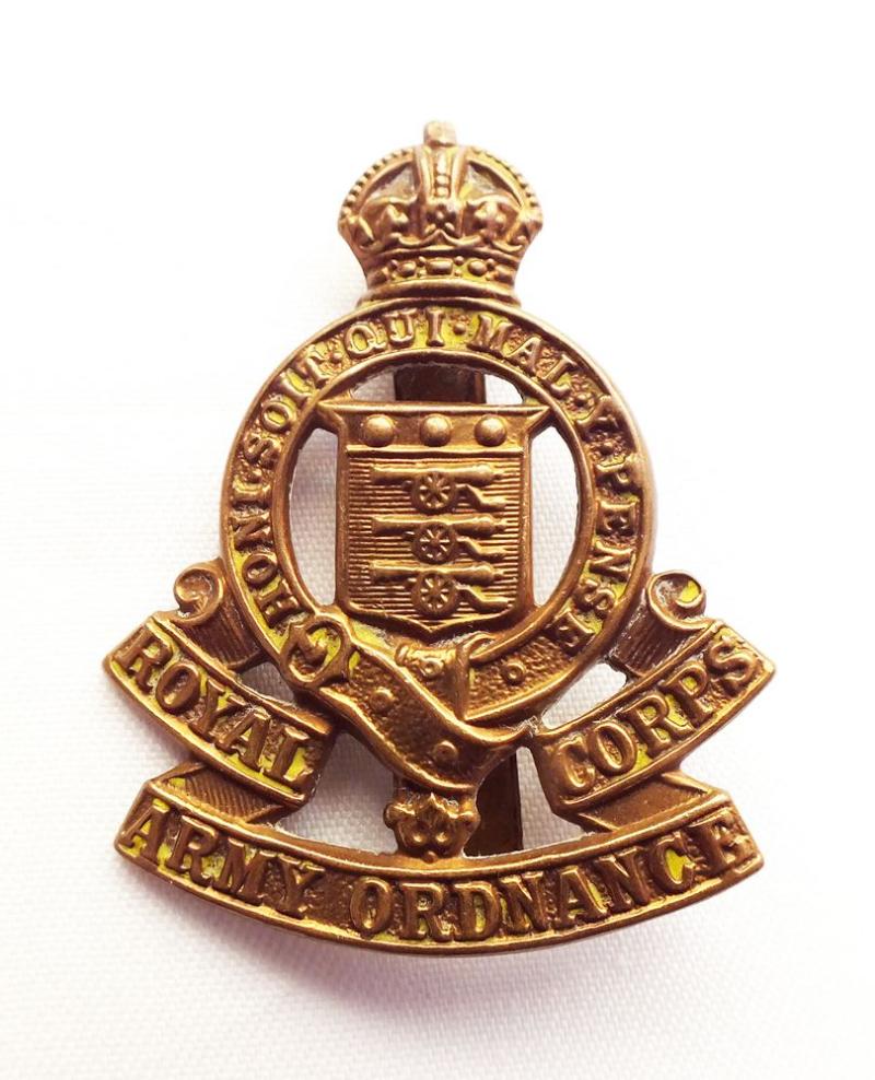 WW2 Period R.O.A.C. Cap Badge