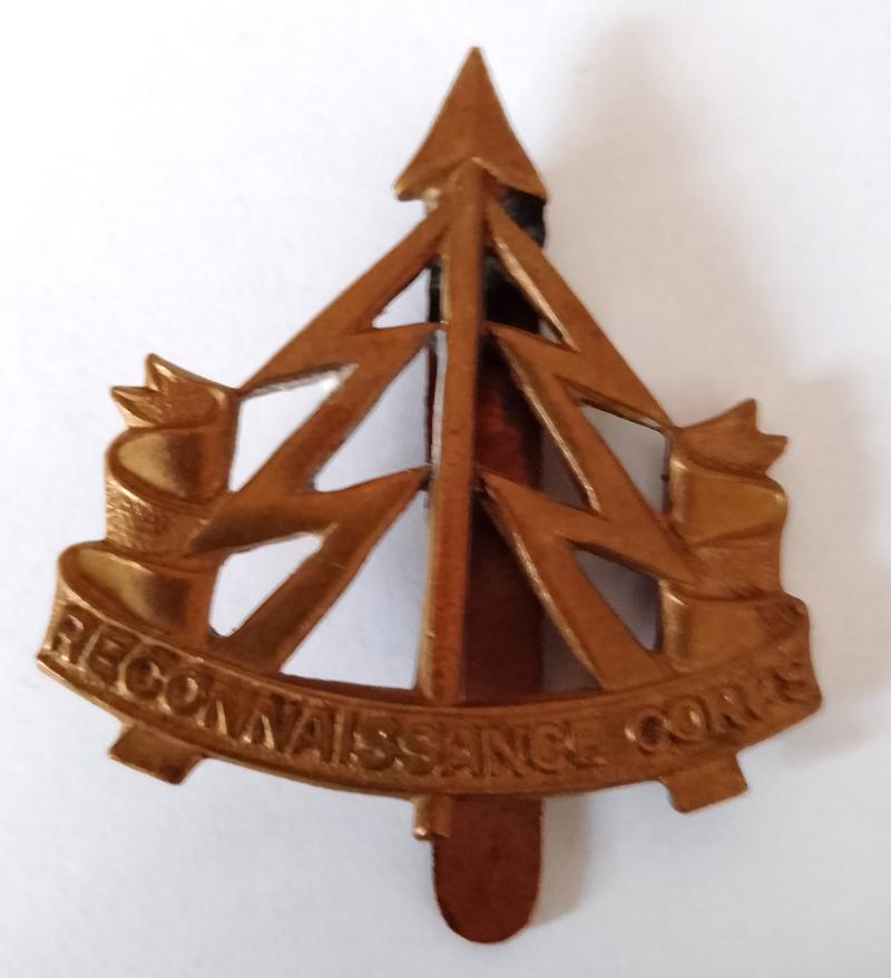 WW2 Period Reconnaissance Corp Cap Badge