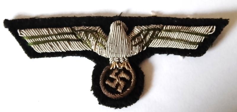 Third Reich Army Officers Breast Eagle