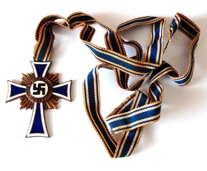 Third Reich Mothers Cross in Bronze
