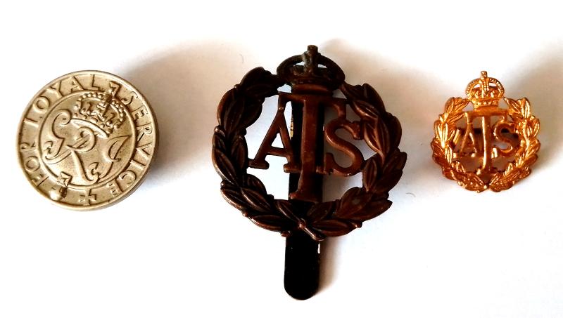 3 x WW2 British Badges