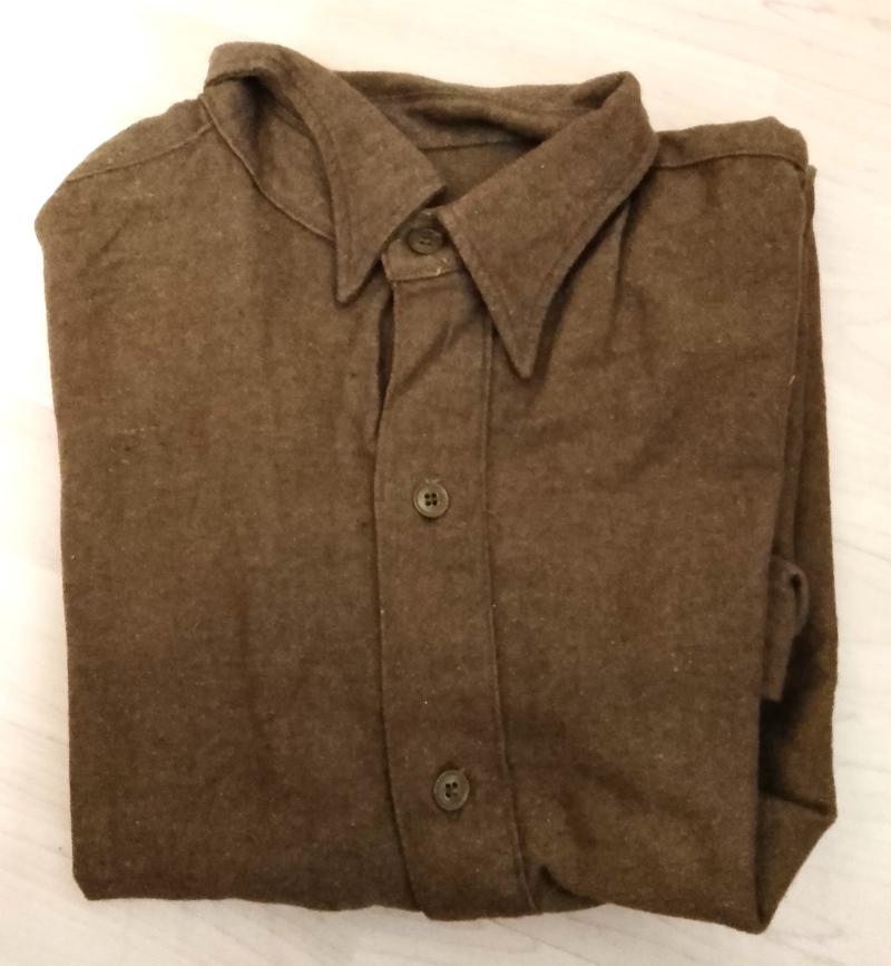 WW2 Dated British Wool Shirt