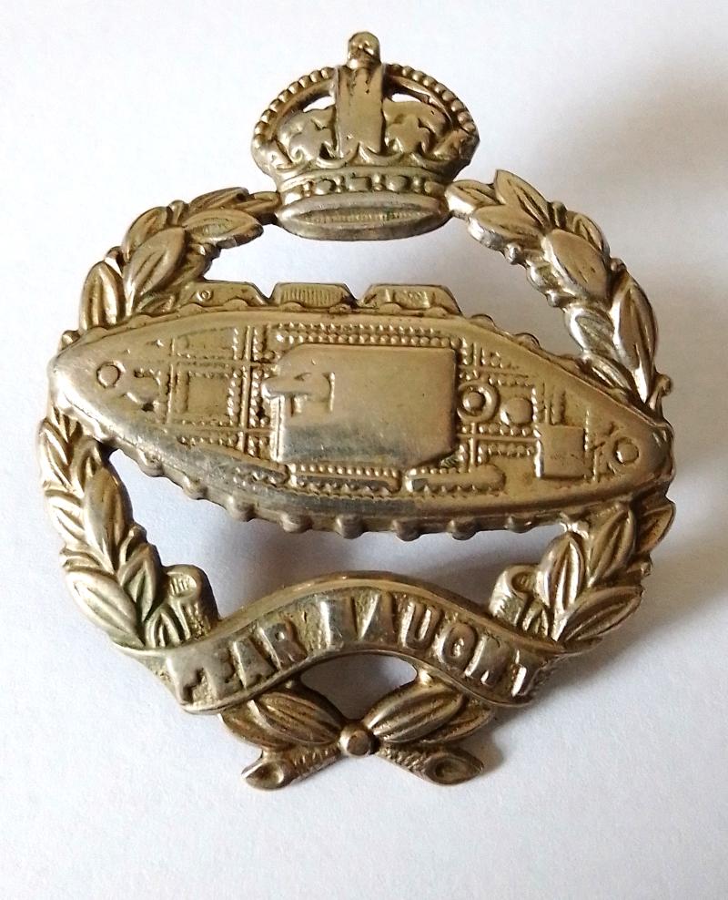 Royal Tank Regiment WW2 Beret Badge