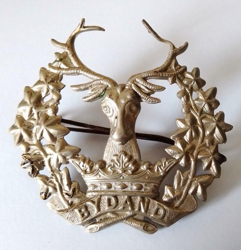 Gordon Highlanders Other Ranks Cap Badge