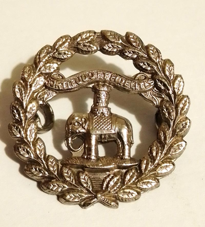 Scarce Dumbartonshire Rifle Volunteers Collar Badge