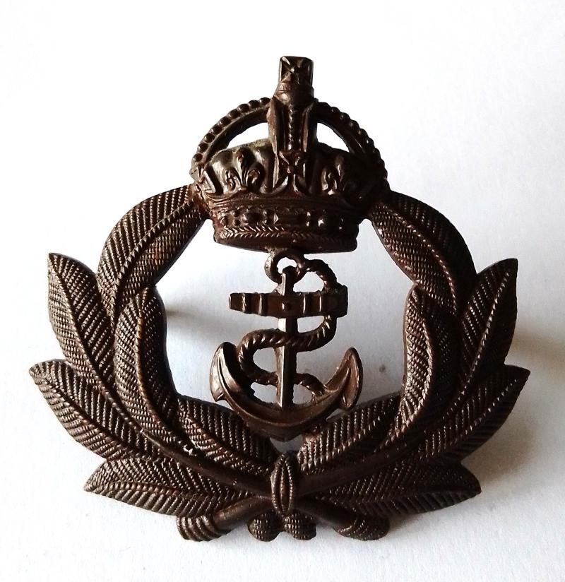 Royal Naval Division Officers Cap Badge By Firmin