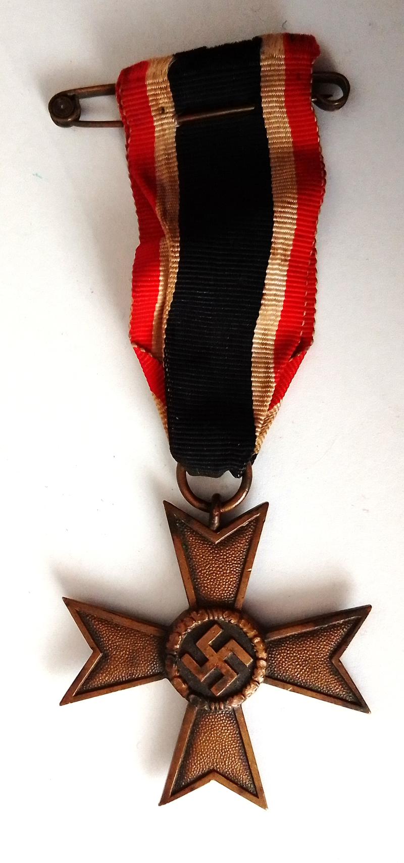 Third Reich War Merit Cross without Swords