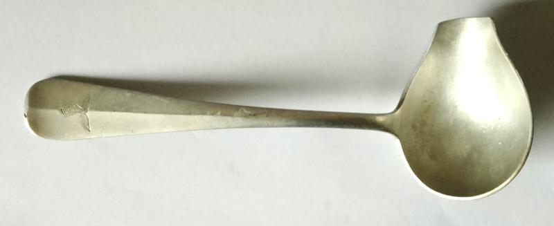 Third Reich Luftwaffe Alu Gravy Serving Spoon