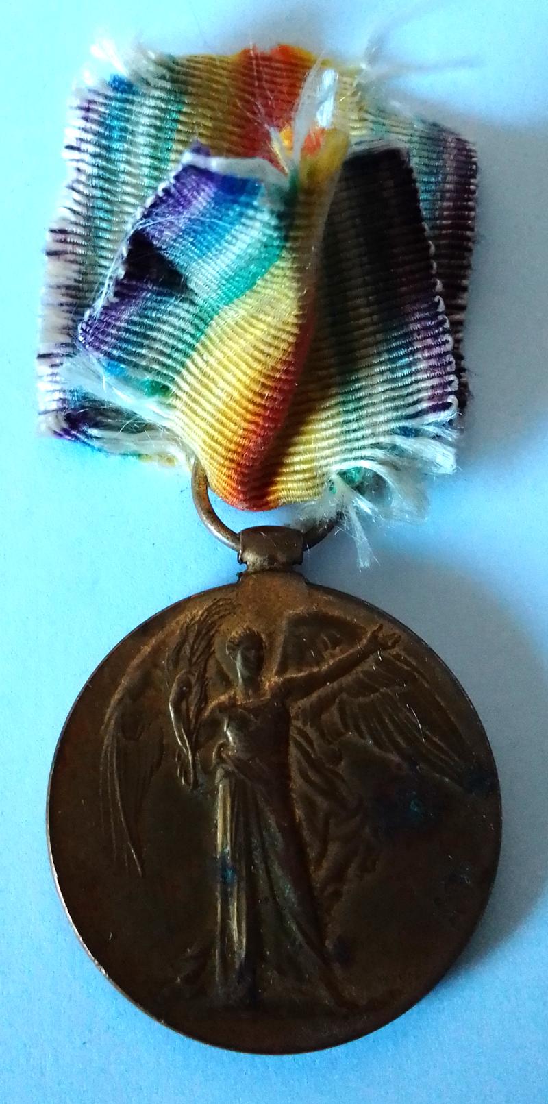 WW1 Victory Medal with Ribbon to the Royal Artillery