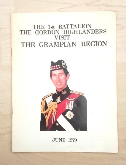 Gordon Highlanders Regimental visit to the Grampian Region June 1979