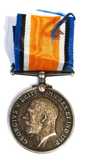 WW1 War Medal to the Argyll & Sutherland Highlanders