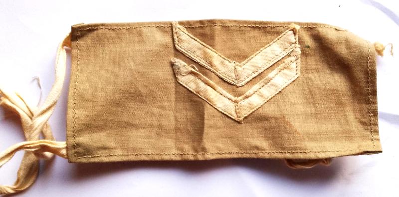 WW2 Period British Tropical Rank Armband