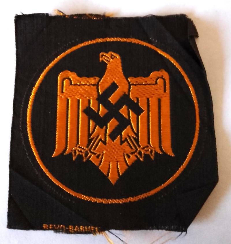 Third Reich NRSL Cloth Sports Patch