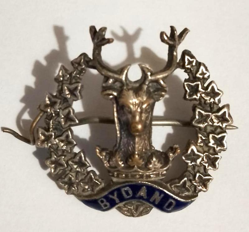 Gordon Highlanders Sweetheart Brooch