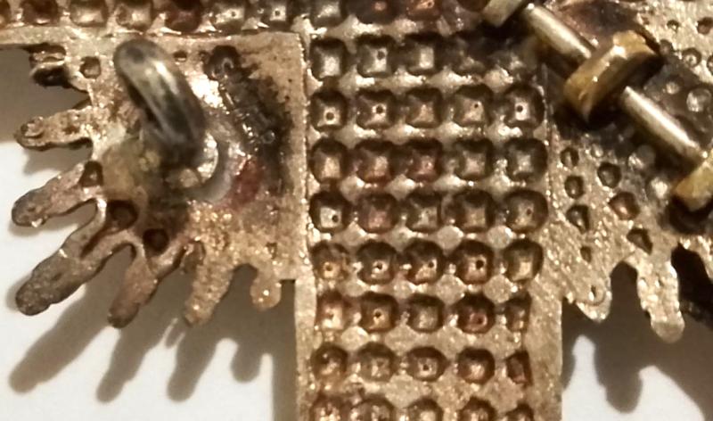 WW2 Period Highland Light Infantry Officers Badge by