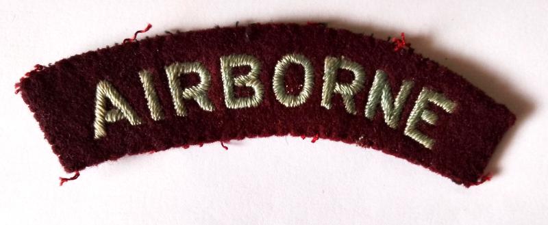 WW2 British Airborne Shoulder Title