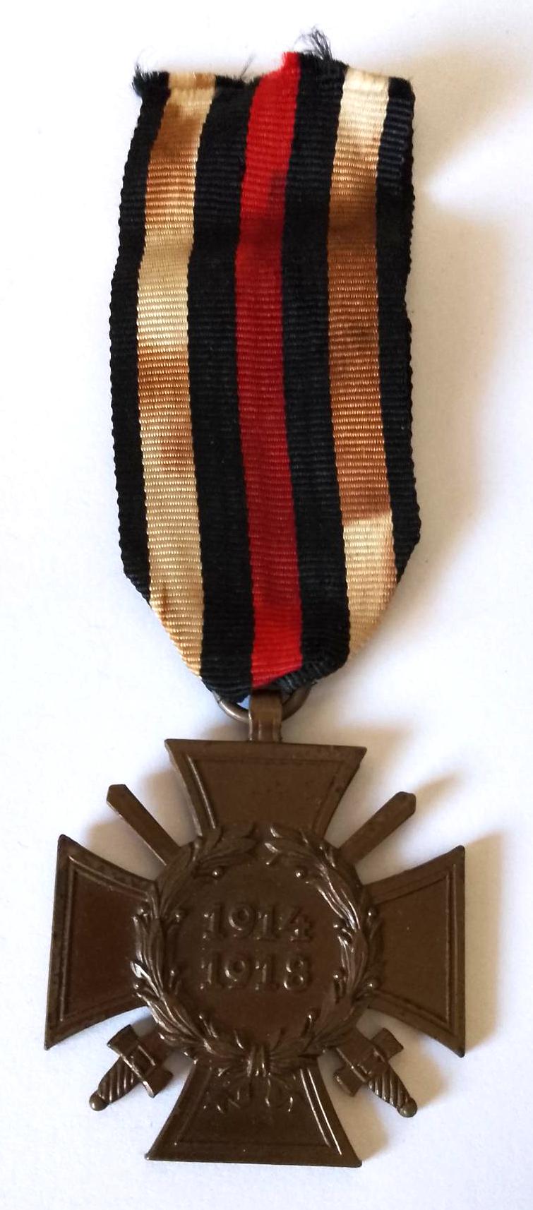 German Cross of Honour with Swords