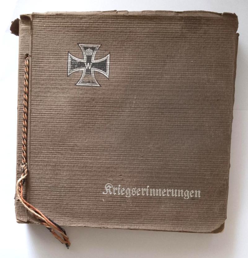 WW1 Imperial German Photographic Album acquired & used by RAF Personel