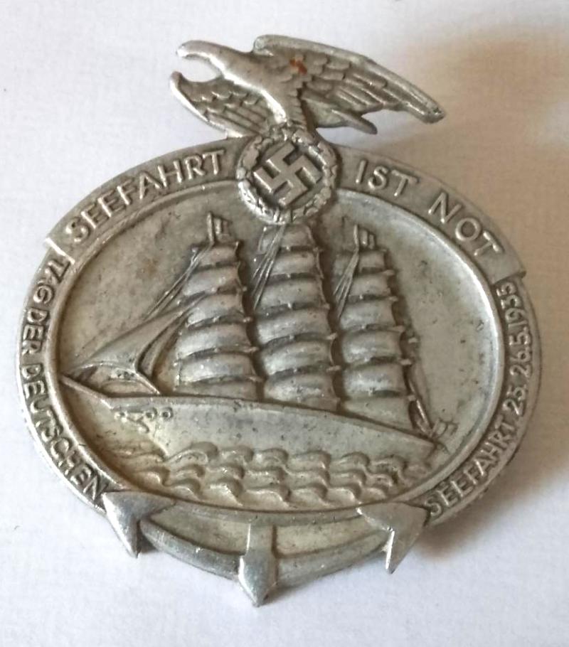 Third Reich Seefahrt Tinnie