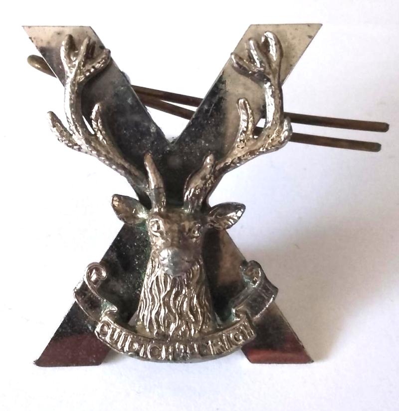 51 st Highlanders Vol NCO Cap Badge