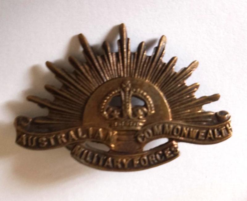 WW2 Period Australian Army Collar Badge