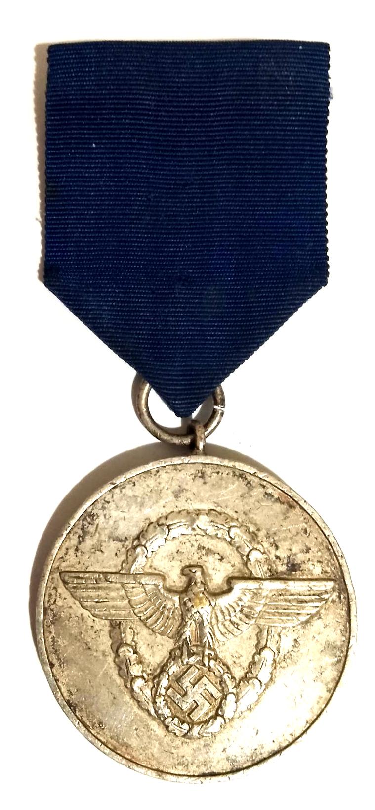 Third Reich 8 Year Police Long Service Medal