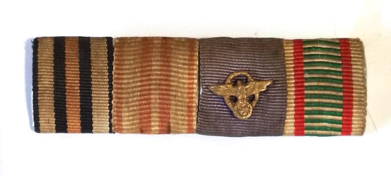 WW1 / 2 German Medal Ribbon Bar