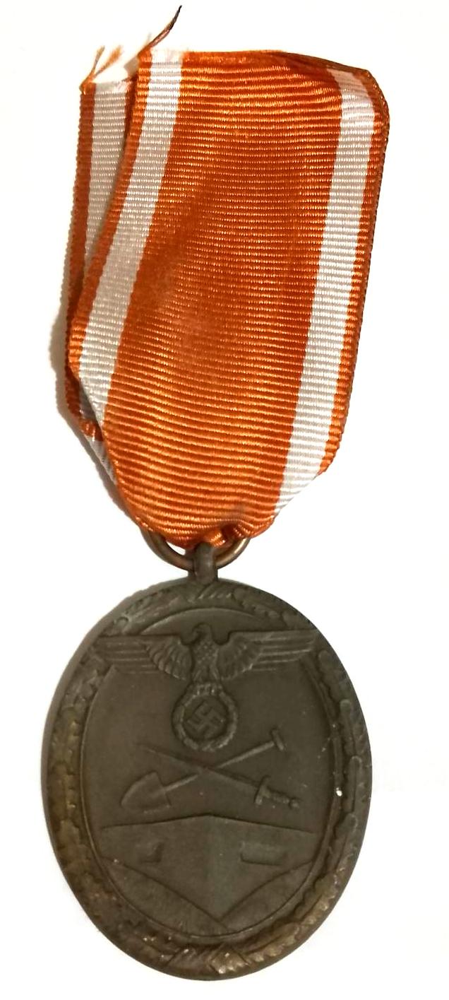 Third Reich West Wall Medal