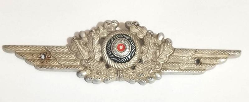 Third Reich Luftwaffe Visor Cap Cockade