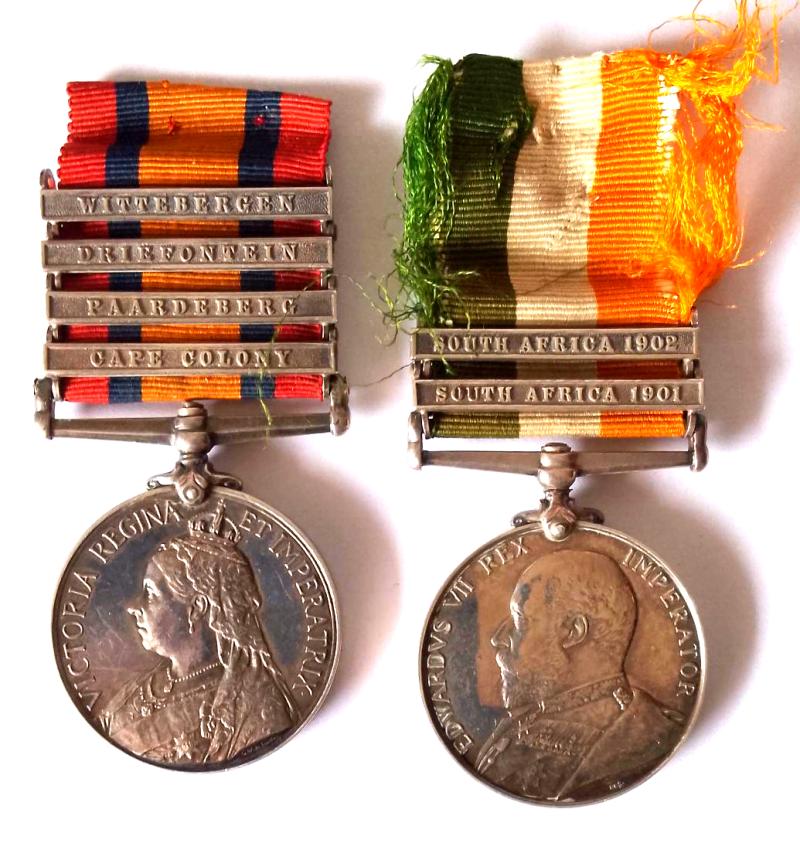 QSA & KSA Boer War Medal Group to The Royal Highlanders