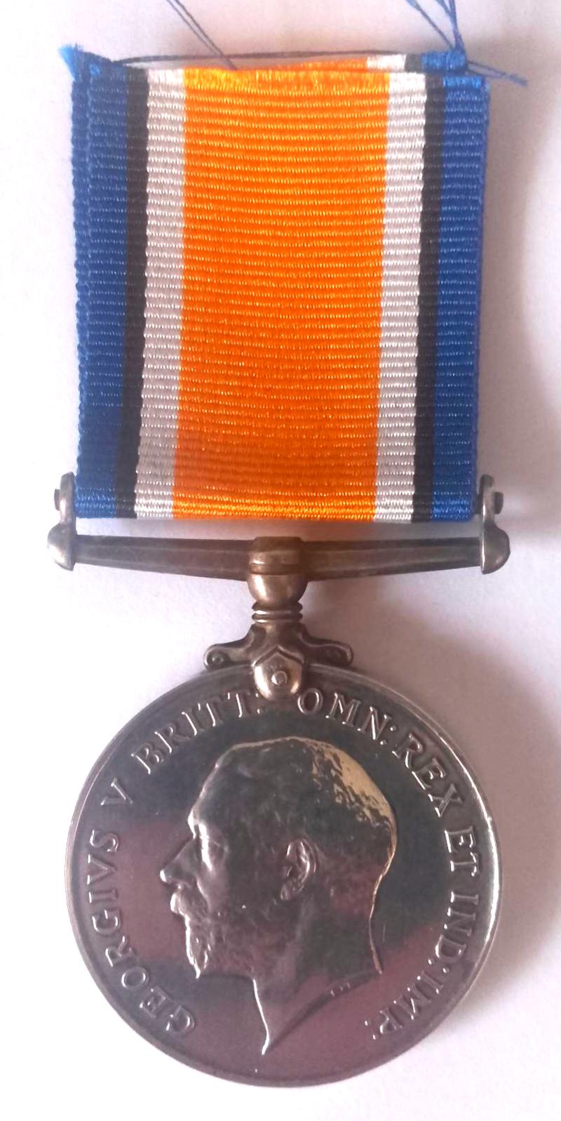 WW1 War Medal to The Liverpool Regiment