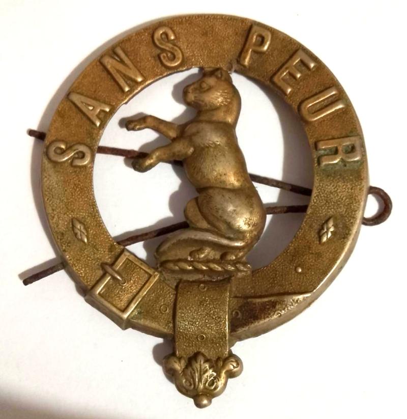 5th Seaforth Highlanders Cap badge