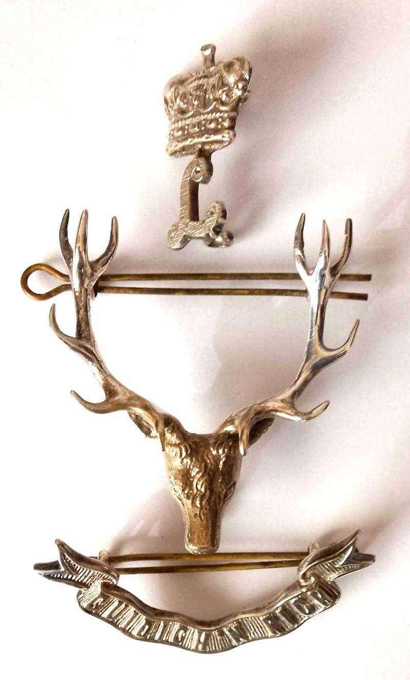 Seaforth Highlanders Officers Cap Badge