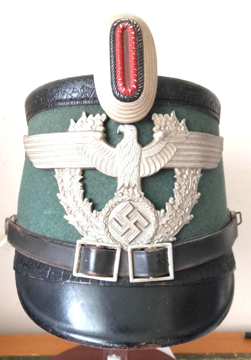 Third Reich City / Town Police Shako